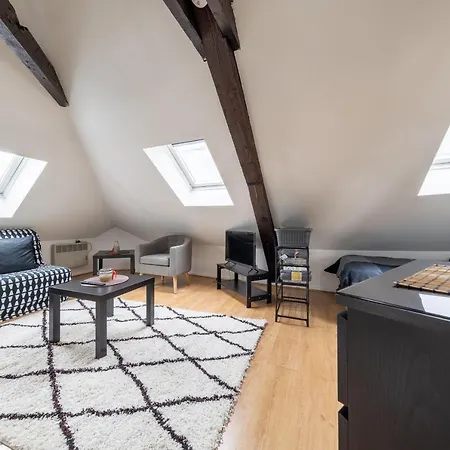Apartment Au 540 Cozy&Chic - Train-Cathedral-City Center Reims
